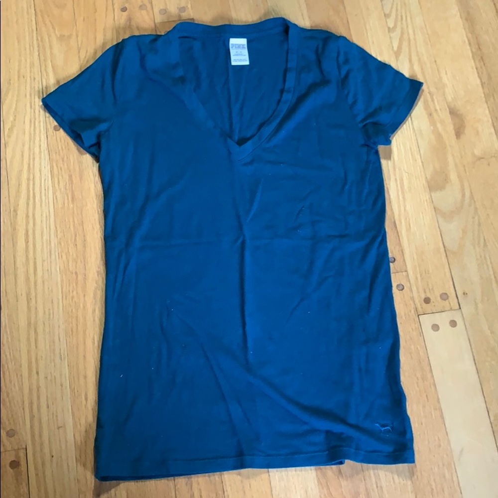 Pink Victoria Secret T-Shirt Dark Teal